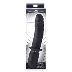 Master Series Gode vibrant avec percussions Power Pounder 17 x 4.5 cm